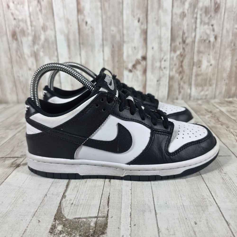 Nike Dunk Low Panda Black‎ White Sneakers CW1590-100 Mens 4Y Womens 5.5